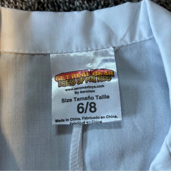 NASA Junior Rocket Scientist Lab Coat, Size 6-8 Dress up - Picture 3 of 8